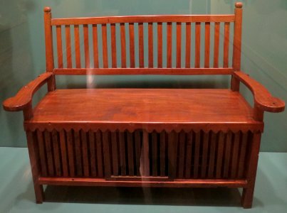 Bench from Philippines, 19th or 20th century, Honolulu Museum of Art, 12,240.1 photo