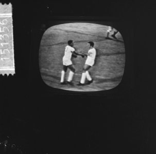 Benfica tegen Feijenoord, spelmoment TV, Bestanddeelnr 915-1356