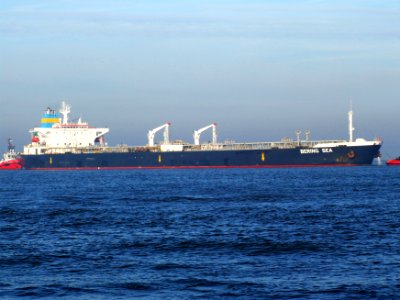 Bering Sea IMO 9085429 p3 approaching Port of Rotterdam, Holland 21-Dec-2007