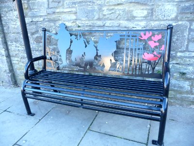 Benches in Hay-on-Wye 05