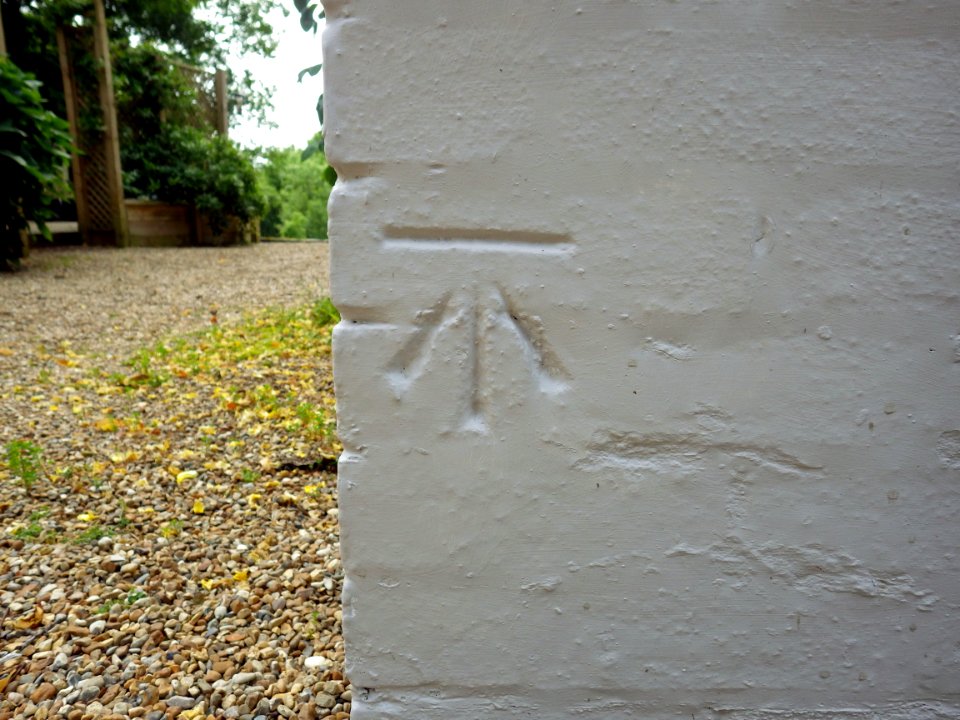 Benchmark, Bramble Cottage, St. Mary's Lane, Bexhill