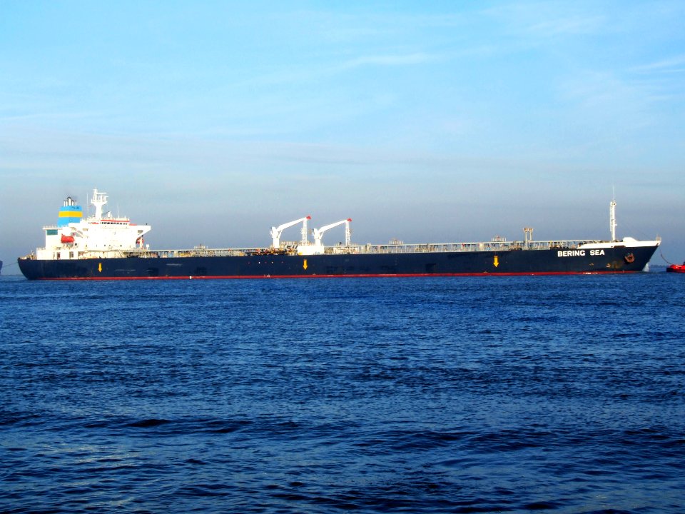 Bering Sea IMO 9085429 p4 approaching Port of Rotterdam, Holland 21-Dec-2007