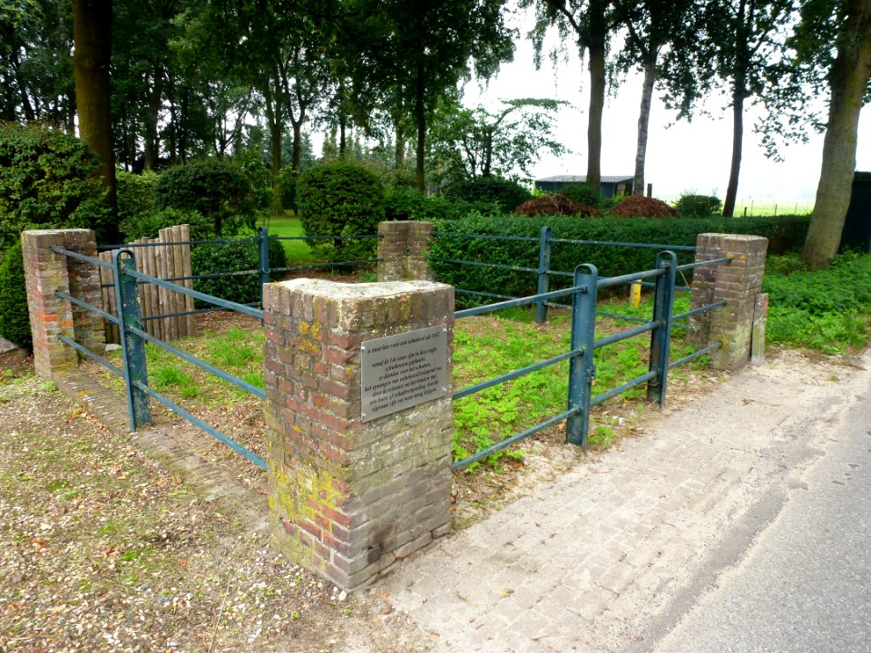 Berghem (Oss, NL) Schutkooi Broekstraat bij hoek burg.v.Erpstraat
