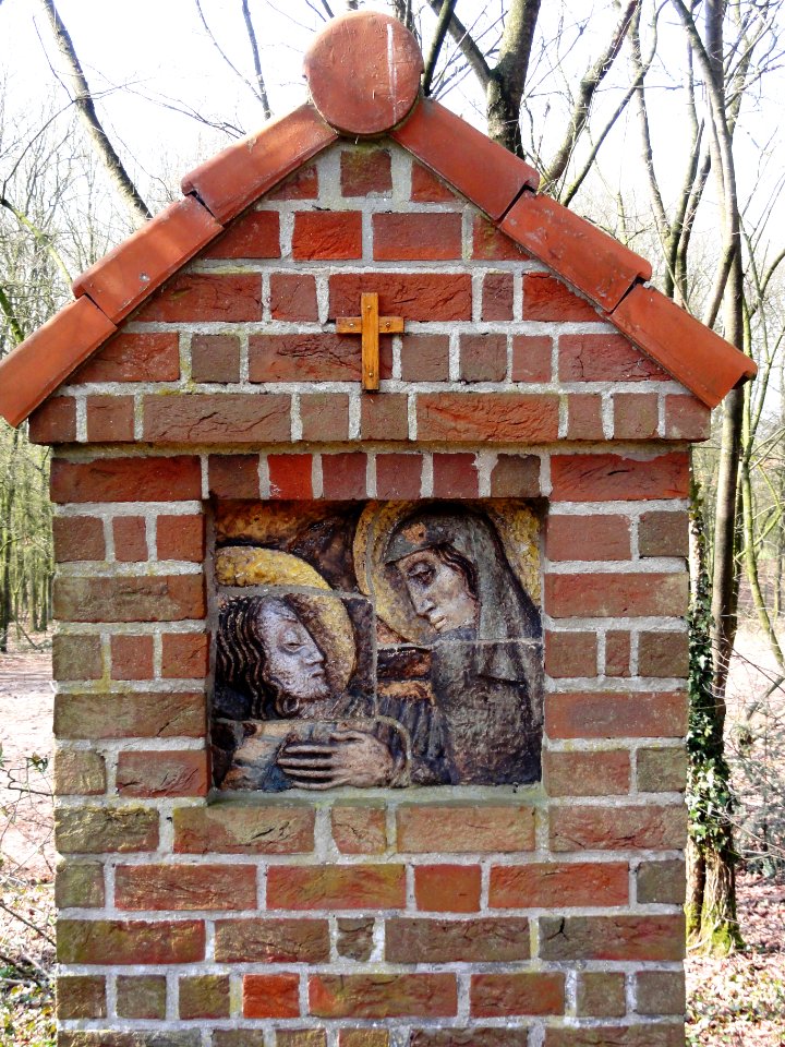 Bergharen (Wijchen, Gld) Kapelberg Kruiswegpark statie 14