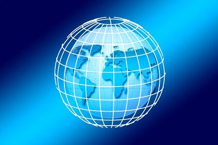 Globalization planet grid