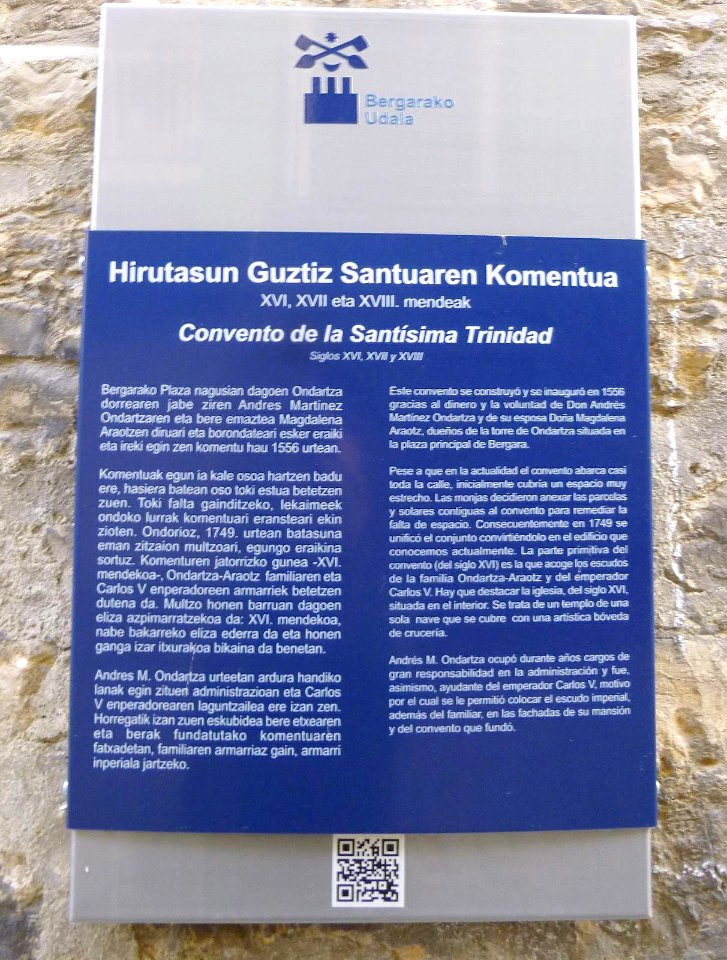 Bergara - Convento de la Santísima Trinidad (Clarisas) 06