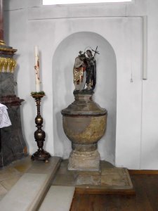Bergheim, Taufstein