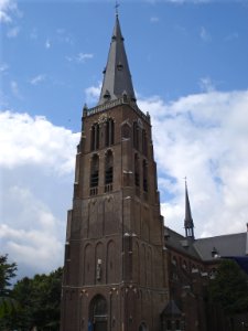 Berghem, la tour de l'église