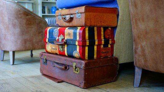 Baggage brown case