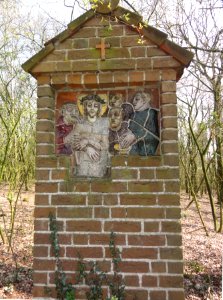 Bergharen (Wijchen, Gld) Kapelberg Kruiswegpark statie 01