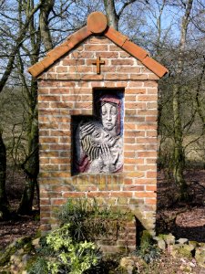 Bergharen (Wijchen, Gld) Kapelberg Kruiswegpark statie 13