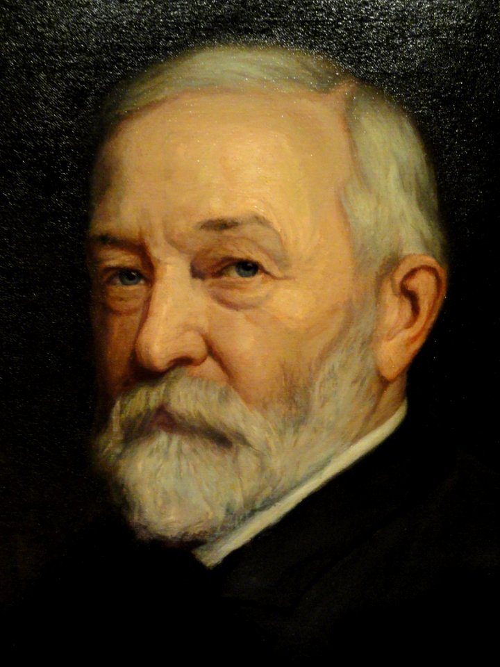 Benjamin Harrison by Theodore C. Steele (detail), 1900 - DSC03275