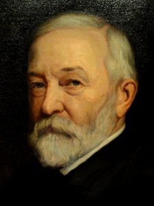 Benjamin Harrison by Theodore C. Steele (detail), 1900 - DSC03275