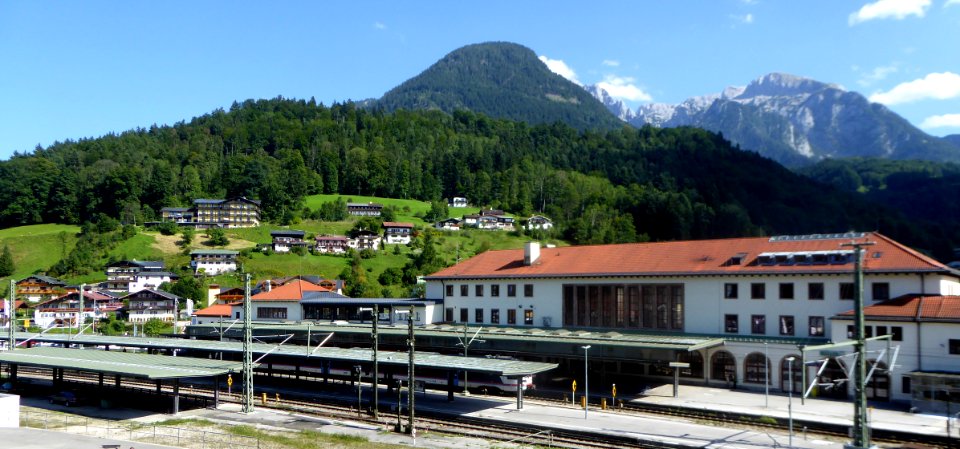 Berchtesgaden, Hauptbahnhof v NW, 4