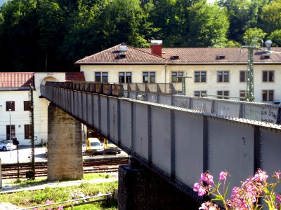 Berchtesgaden, Hauptbahnhof, Fußgängerbrücke, 2