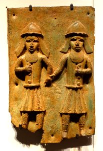 Benin plaque in the Ethnological Museum, Berlin - 071