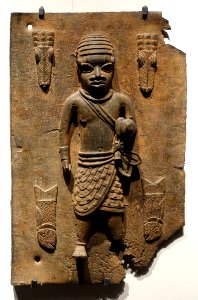 Benin plaque in the Ethnological Museum, Berlin - 065
