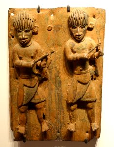 Benin plaque in the Ethnological Museum, Berlin - 049