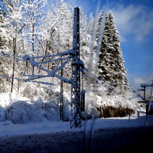 Berchtesgaden, gesperrte Bahnstrecke, 2019, 1