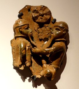 Benin plaque in the Ethnological Museum, Berlin - 003