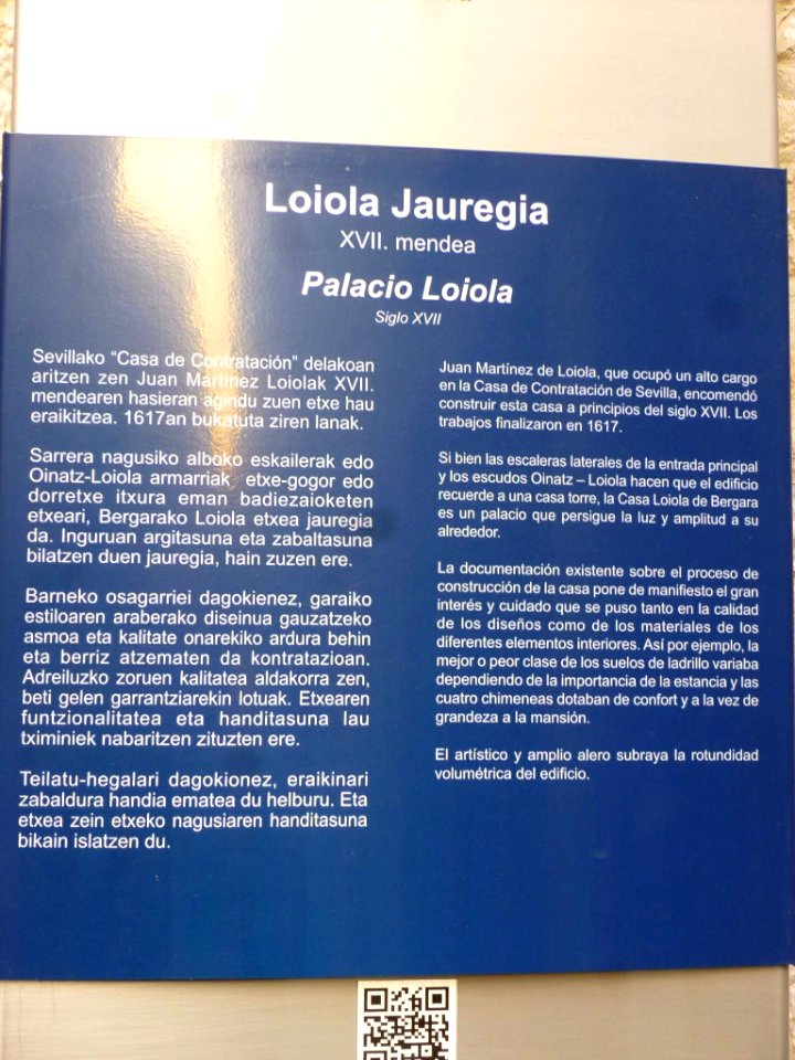Bergara - Azedo Loiola jauregia 0