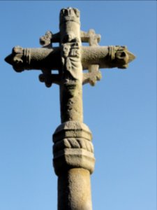 Bennetot (Seine-Mar.) croix de cimetière, verso