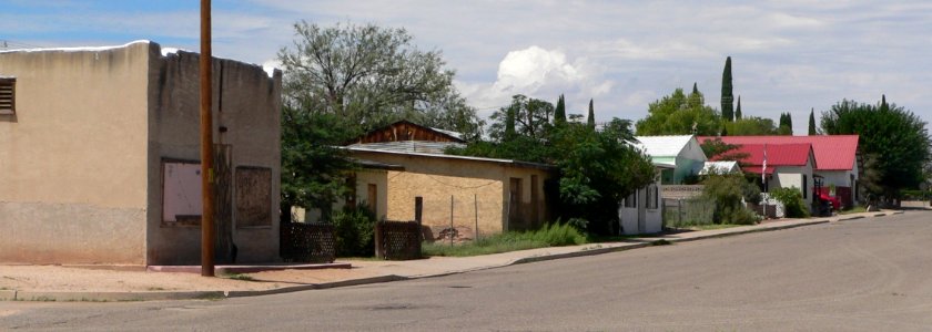 Benson, Arizona 400s block E 5 St S side fr San Carlos