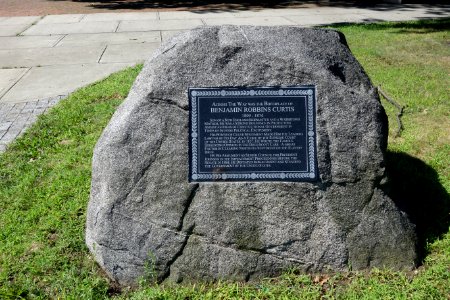 Benjamin Robbins Curtis memorial - Watertown, Mass - DSC03866