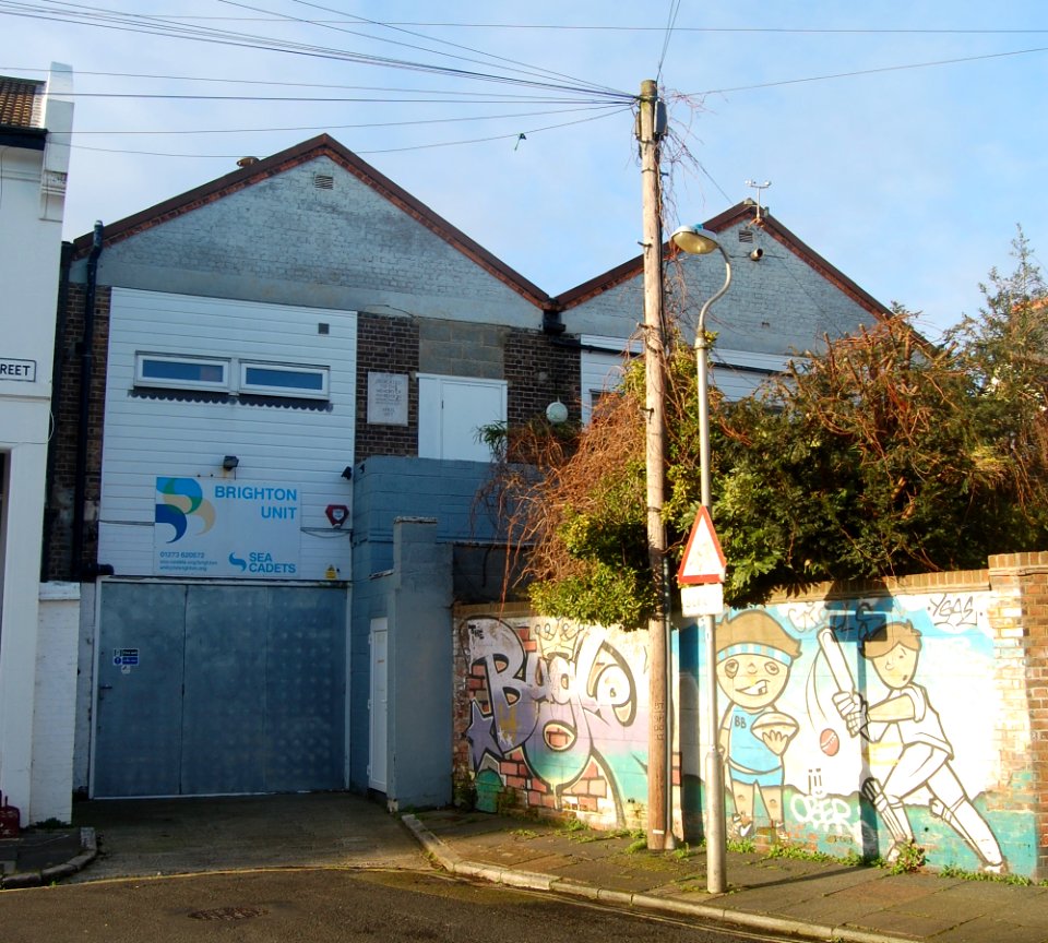 Benson Hall, Corner of Brewer Street and St Martin's Street, Brighton (February 2020)