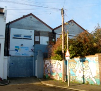 Benson Hall, Corner of Brewer Street and St Martin's Street, Brighton (February 2020)