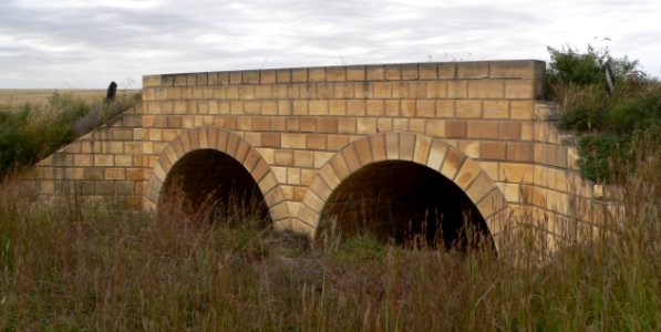 Benson culvert (Gove Co) from SE 1