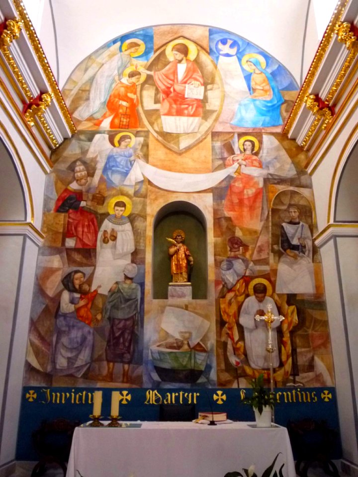 Benirredrá - Iglesia de Sant Llorenç Màrtir, interior 3