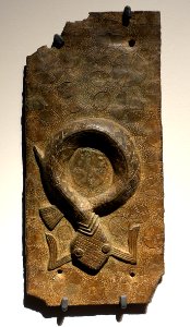 Benin plaque in the Ethnological Museum, Berlin - 008
