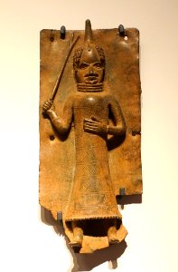 Benin plaque in the Ethnological Museum, Berlin - 040