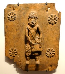 Benin plaque in the Ethnological Museum, Berlin - 055
