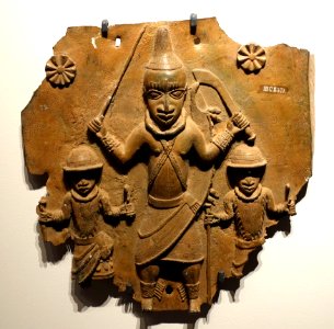 Benin plaque in the Ethnological Museum, Berlin - 046