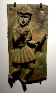 Benin plaque in the Ethnological Museum, Berlin - 011