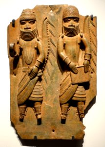 Benin plaque in the Ethnological Museum, Berlin - 077