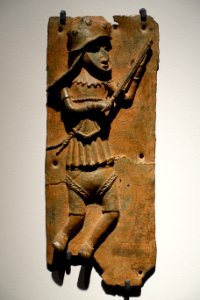 Benin plaque in the Ethnological Museum, Berlin - 013