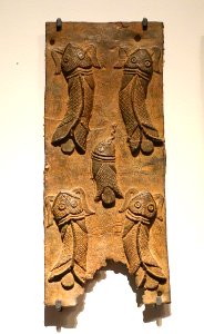Benin plaque in the Ethnological Museum, Berlin - 050