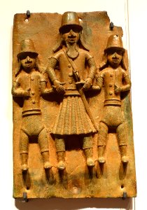 Benin plaque in the Ethnological Museum, Berlin - 060