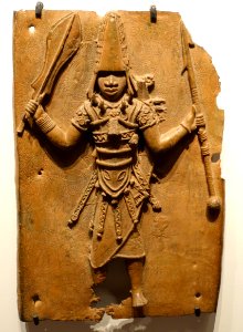 Benin plaque in the Ethnological Museum, Berlin - 064
