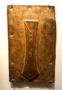 Benin plaque in the Ethnological Museum, Berlin - 076