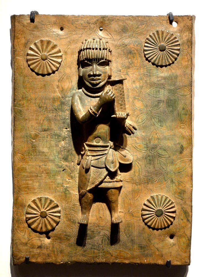 Benin plaque in the Ethnological Museum, Berlin - 061