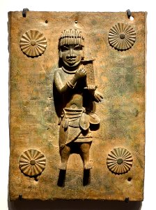 Benin plaque in the Ethnological Museum, Berlin - 061