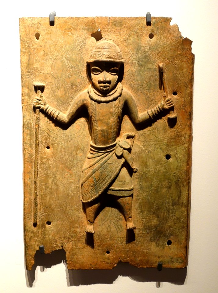 Benin plaque in the Ethnological Museum, Berlin - 066