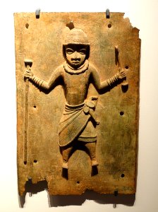 Benin plaque in the Ethnological Museum, Berlin - 066