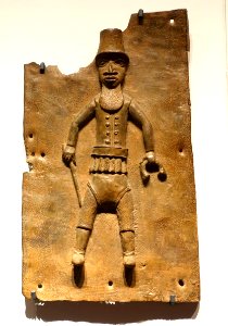 Benin plaque in the Ethnological Museum, Berlin - 062