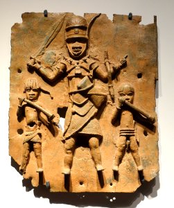 Benin plaque in the Ethnological Museum, Berlin - 068