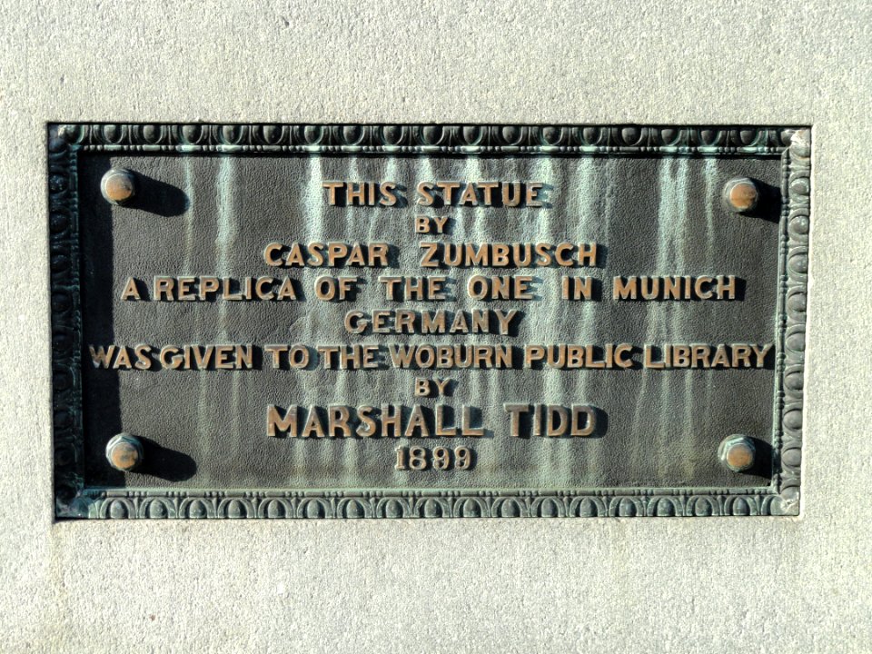 Benjamin Thompson by Caspar von Zumbusch - Woburn, MA - DSC02867